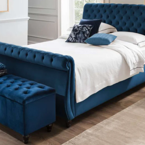 Hestia Sleigh Platform Bed